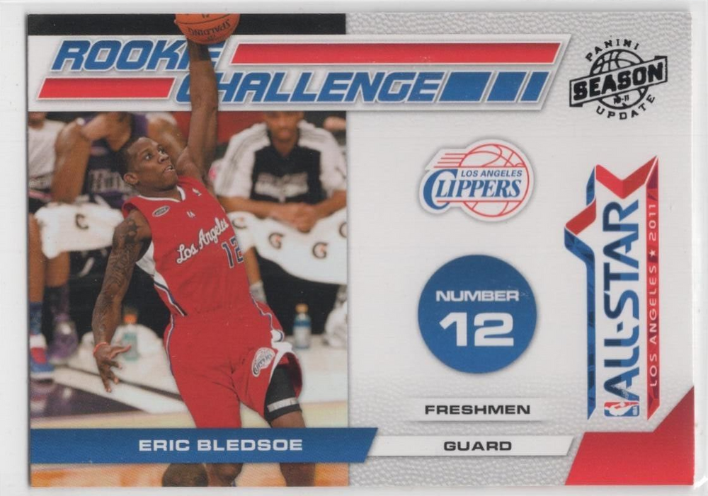 Eric Bledsoe 2010 2011 Panini Season Update Rookie Challenge All-Star Series Mint Card #3