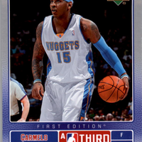 Carmelo Anthony 2007 2008 Upper Deck First Edition All-NBA Series Mint Card #12