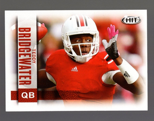 Teddy Bridgewater 2014 SAGE HIT Series Mint Rookie Card #5