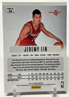 Jeremy Lin 2012 2013 Panini Prizm Series Mint Card #34  First Year Of Prizm
