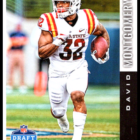 David Montgomery 2019 Score NFL Draft Series Mint Card #DFT-21