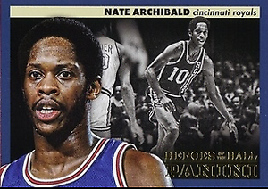 Nate Archibald 2012 2013 Panini Heroes of the Hall Series Mint Card #8