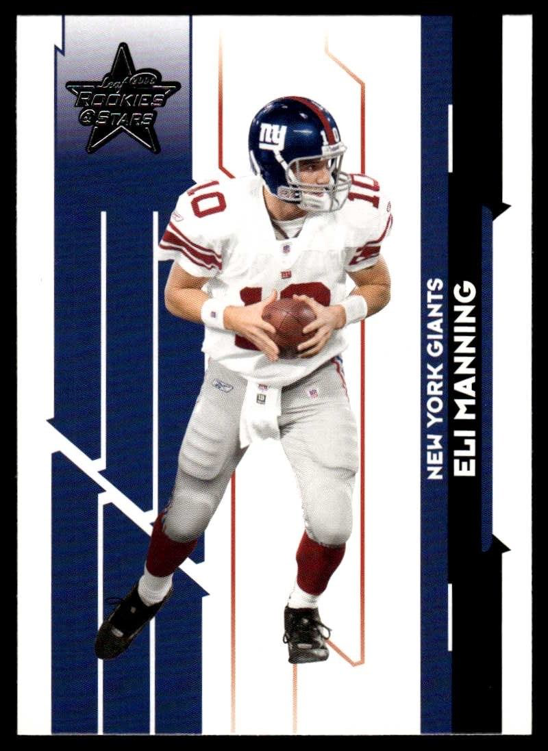 Eli Manning 2006 Leaf Rookies & Stars Series Mint Card #69