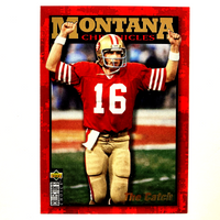 Joe Montana 1995 Chronicles Collector's Choice Series Mint Card #JM1
