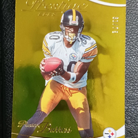 Plaxico Burress 2023 Panini Prestige Xtra Points Gold Parallel Series Mint Card #253 Only 75 Made