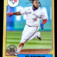 Vladimir Guerrero Jr. 2022 Topps Update 1987 Topps Insert Series Mint Card #87TBU-50