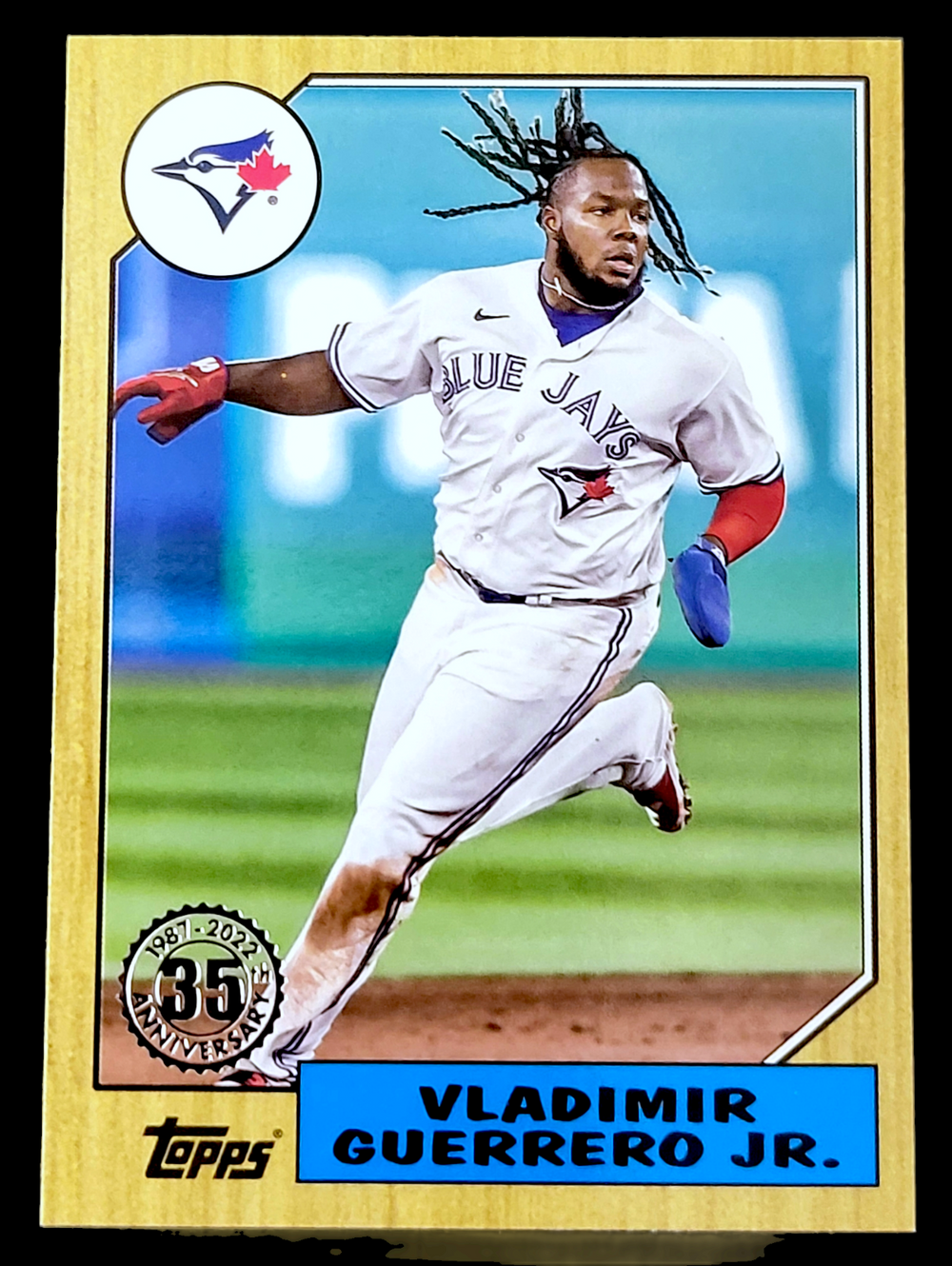 Vladimir Guerrero Jr. 2022 Topps Update 1987 Topps Insert Series Mint Card #87TBU-50