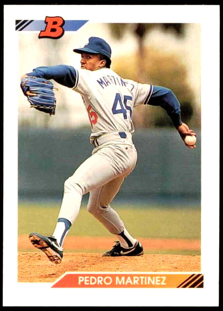 Pedro Martinez 1992 Bowman Series Mint Rookie Card #82 | The Strictly Mint  Card Co. Inc.