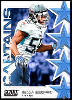 Wesley Woodyard 2019 Score Captains Series Mint Card #C-30
