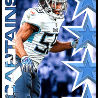 Wesley Woodyard 2019 Score Captains Series Mint Card #C-30