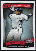 Prince Fielder 2010 Topps Peak Performance Series Mint Card #PP-30
