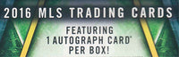 2016 Topps Apex MLS Soccer Unopened Blaster Box of Packs with One GUARANTEED AUTOGRAPHED Card in Each Box
