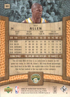 Ray Allen 2006 2007 Upper Deck Hardcourt Series Mint Card #89
