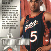 Grant Hill 1996 1997 SkyBox USA Texaco Series Mint Card #3