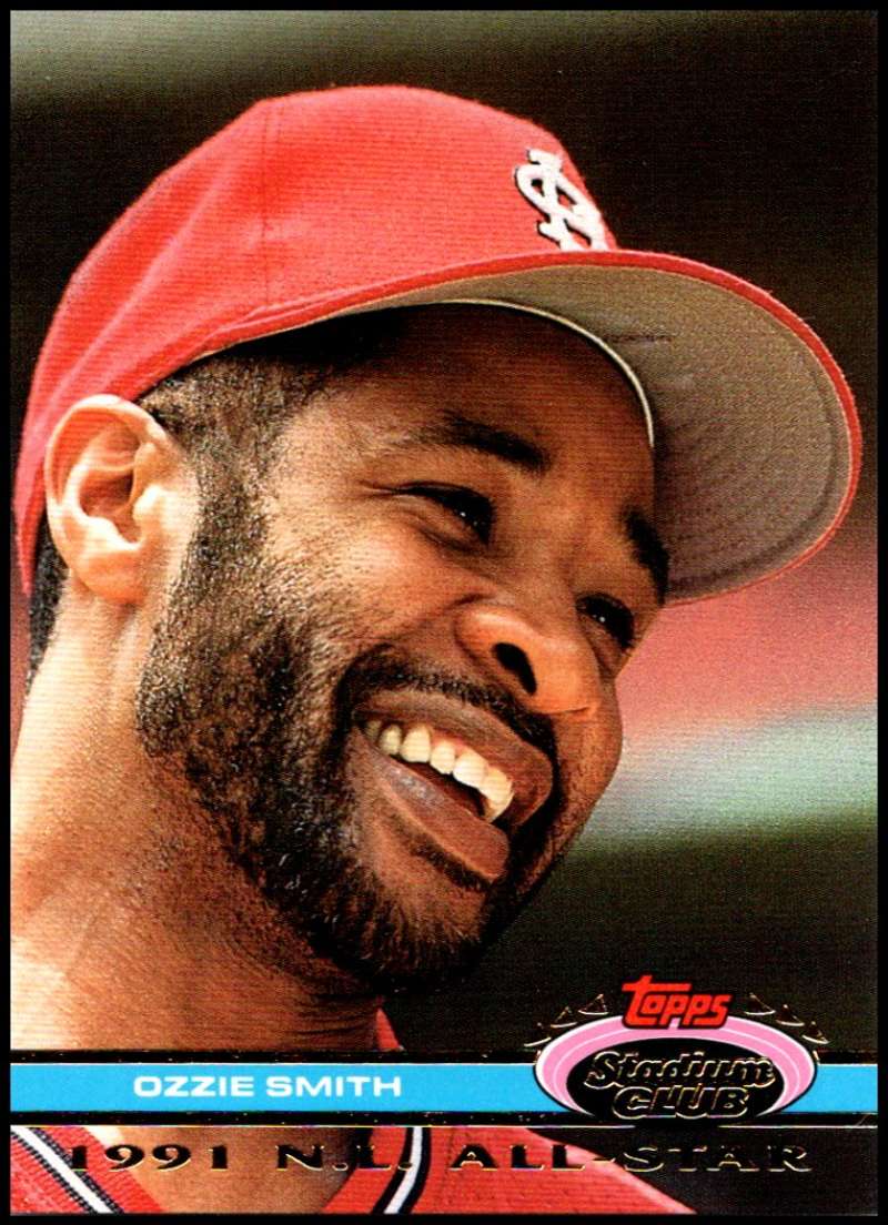 Ozzie Smith 1991 Topps Stadium Club Dome Series Mint Card #175