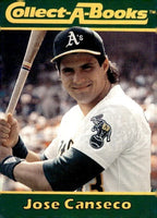 Jose Canseco 1990 Collect-A-Book Series Mint Card
