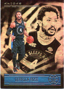 Derrick Rose 2020 2021 Panini  Illusions Series Mint Card #138