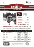 Mark Sanchez 2009 Sage Hit Mint Rookie Card #6
