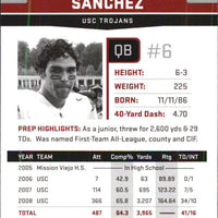 Mark Sanchez 2009 Sage Hit Mint Rookie Card #6