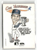 Carl Yastrzemski 1990 Collect-A-Book Series Mint Card
