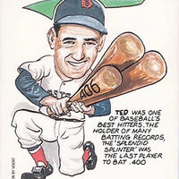 Ted Williams 1990 Collect-A-Book Series Mint Card
