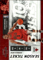 Derrick Rose 2009 2010 Panini Playoff Contenders Series Mint Card #36
