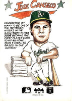 Jose Canseco 1990 Collect-A-Book Series Mint Card
