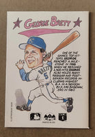 George Brett 1990 Collect-A-Book Series Mint Card
