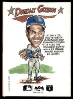 Dwight Gooden 1990 Collect-A-Book Series Mint Card
