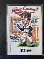Roberto Clemente 1990 Collect-A-Book Series Mint Card
