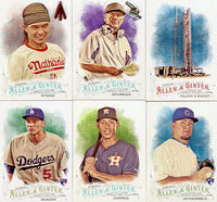 2016 Topps Allen and Ginter 300 Card Set with Rookie Cards, Baseball Stars, Historical Figures and more!
