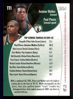 Antoine Walker/Paul Pierce 2002 2003 Topps Top Tandems Series Mint Card #TT1
