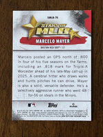 Marcelo Mayer 2025 Topps Update Stars of MLB Mint Rookie Card #SMLB-76
