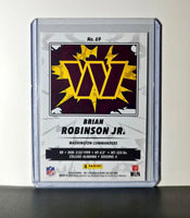 Brian Robinson Jr 2025 Panini NFL Sticker Card #69
