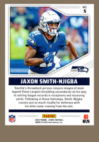 Jaxon Smith-Njigba 2025 Score Throw Backs Series Mint Insert Card #5
