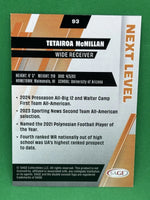 Tetairoa McMillan 2025 Sage Next Level Silver Series Rookie Card #93
