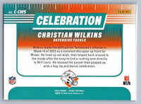 Christian Wilkins 2024 Score Celebration Series Mint Card #C-CWS
