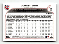Curtis Terry  2022 Topps Chrome Sepia Refractor Series Mint Card #68
