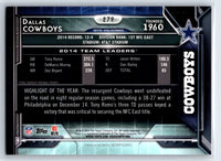 Tony Romo 2015 Topps Series Mint Card #279
