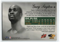 Gary Payton 1998 1999 Flair Showcase Row 2 Series Mint Card #37
