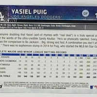 Yasiel Puig 2015 Topps Opening Day Series Mint Card #198