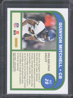 Quinyon Mitchell 2024 Panini Score Protential Series Mint Rookie Card #20
