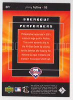Jimmy Rollins 2002 Upper Deck Breakout Performers Series Mint Card #BP7
