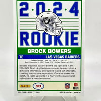 Brock Bowers 2024 Panini Score 1989 Throwback Series Mint Rookie Card #10