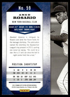 Amed Rosario 2013 Panini Elite Extra Edition Series Mint Card #59

