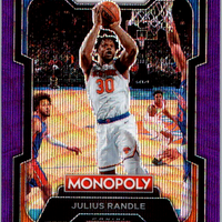 Julius Randle 2023 2024 Panini Prizm Monopoly Purple Wave Series Mint Card #58