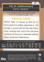 Felix Hernandez 2011 Topps Triple Threads Sepia Series Mint Card #87
