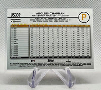 Aroldis Chapman 2024 Topps Update Holiday Foil Card #US339
