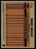 Wade Boggs 2018 Topps 1983 Topps 35th Anniversary Mint Card #83-100
