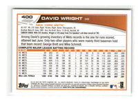 David Wright 2013 Topps Series Mint Card #400
